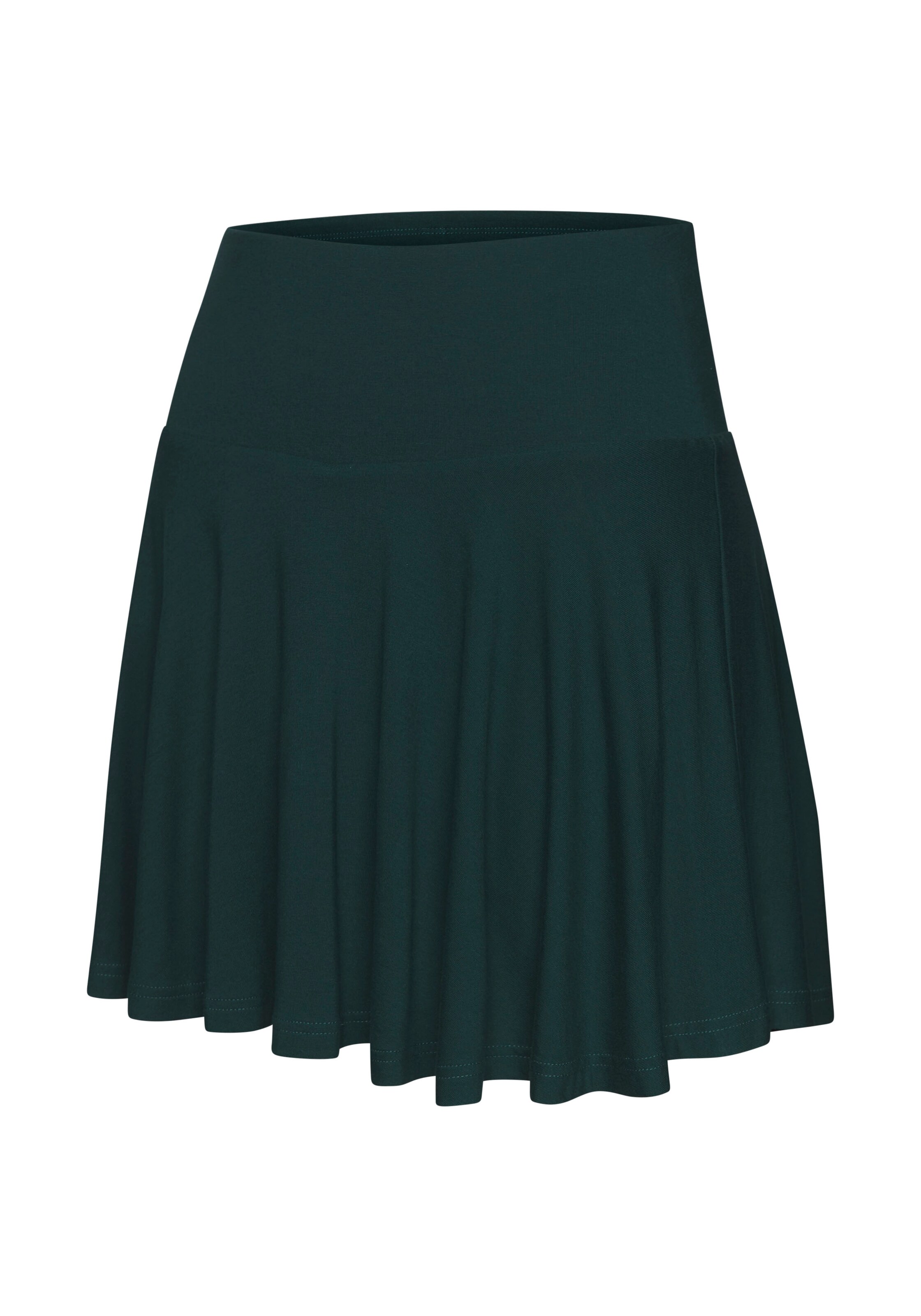 VIVANCE Skinny Nederdel i grøn