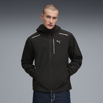 PUMA Weatherproof jacket in Black: front