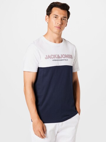 balta JACK & JONES Marškinėliai 'Urban': priekis