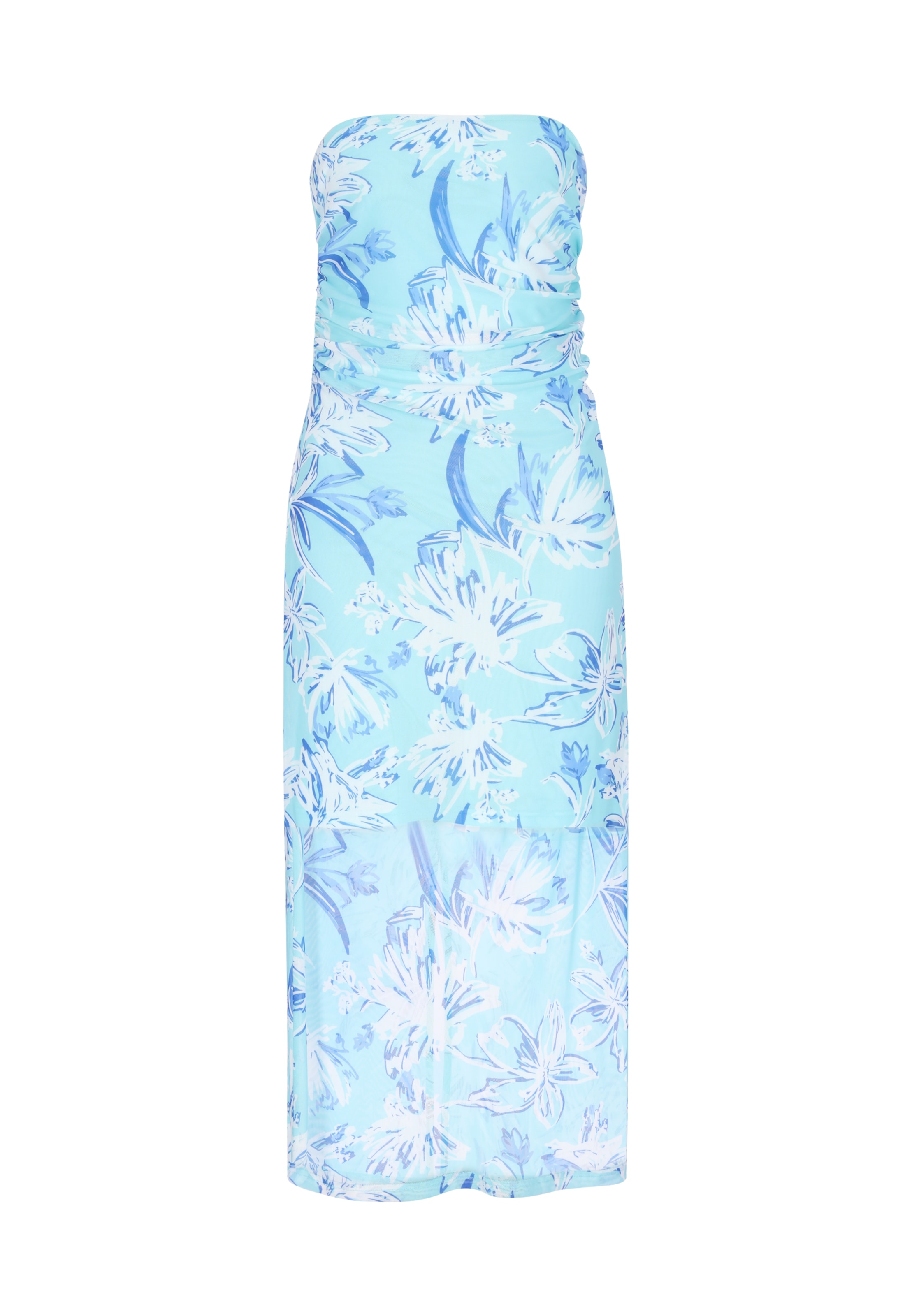 IZIA Dress in Blue: front