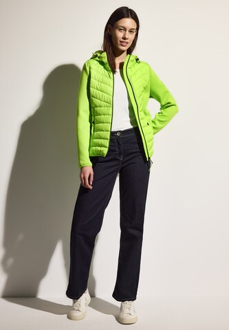 CECIL Scuba Jacke mit Kapuze in Gelb