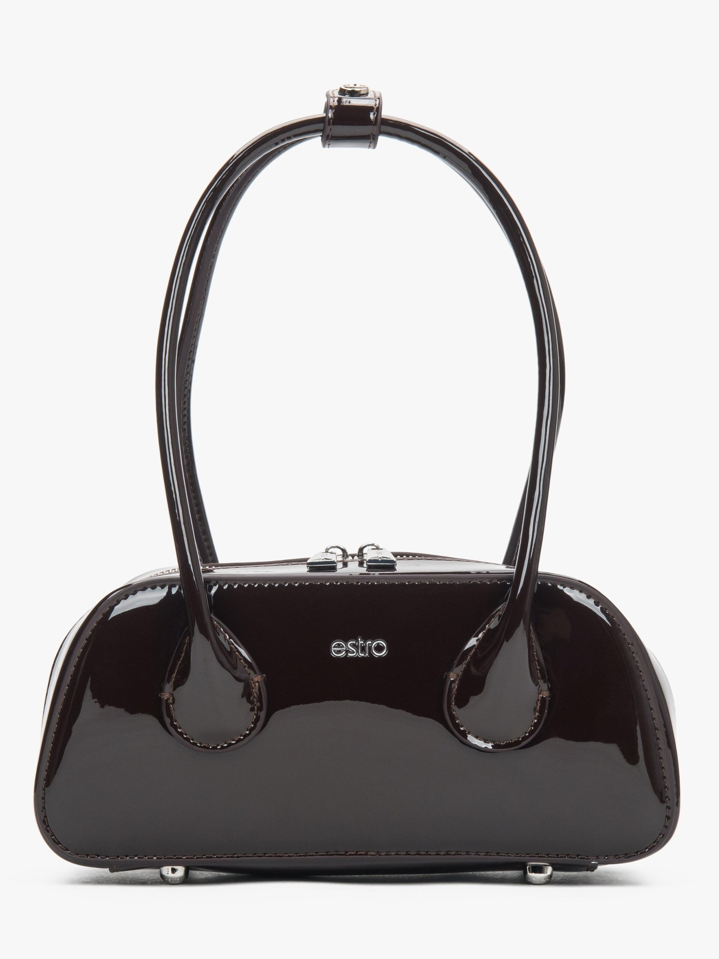 Estro Schultertasche '75570'‌‌‌‌‌‌‌‌‌‌ in One Size in dunkelbraun, Produktansicht