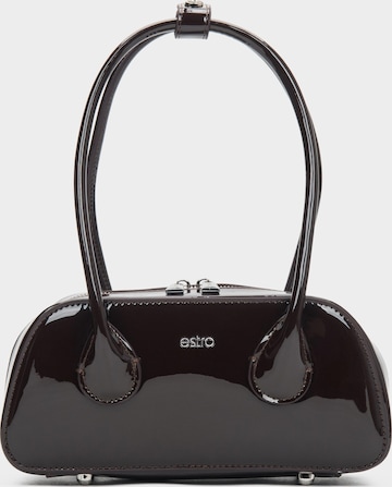 Estro Schultertasche '75570' in Braun: Vorderseite