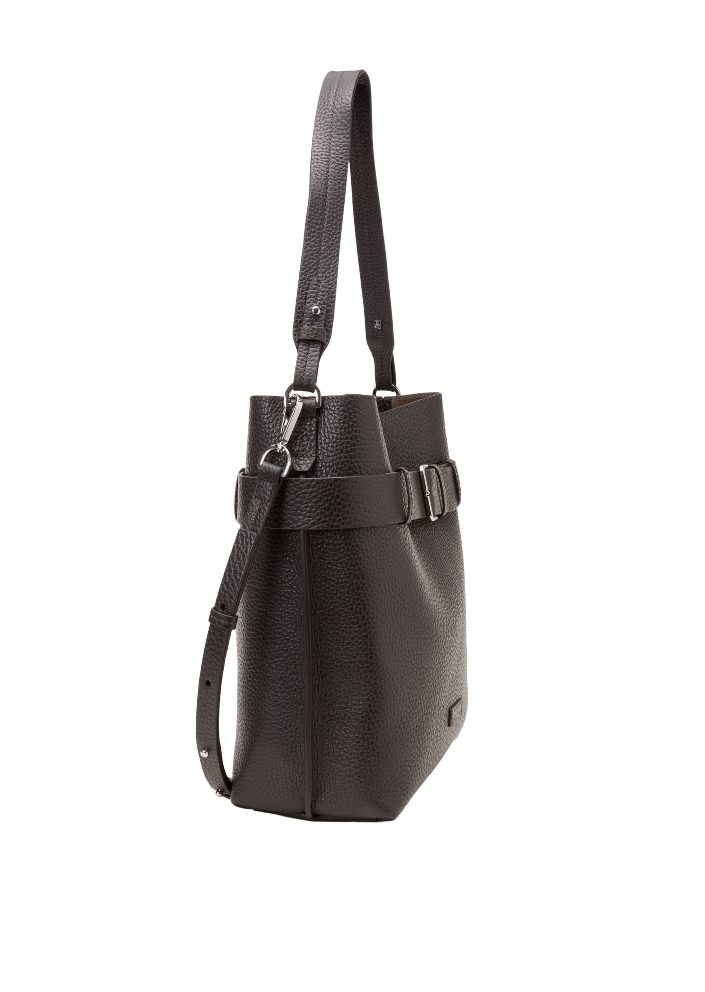 Marc O'Polo Shoulder bag 'Brinja' in Brown: side
