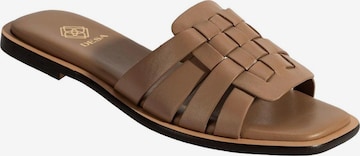 Desa - Zapatos abiertos 'Hausschuhe' en marrón: frente