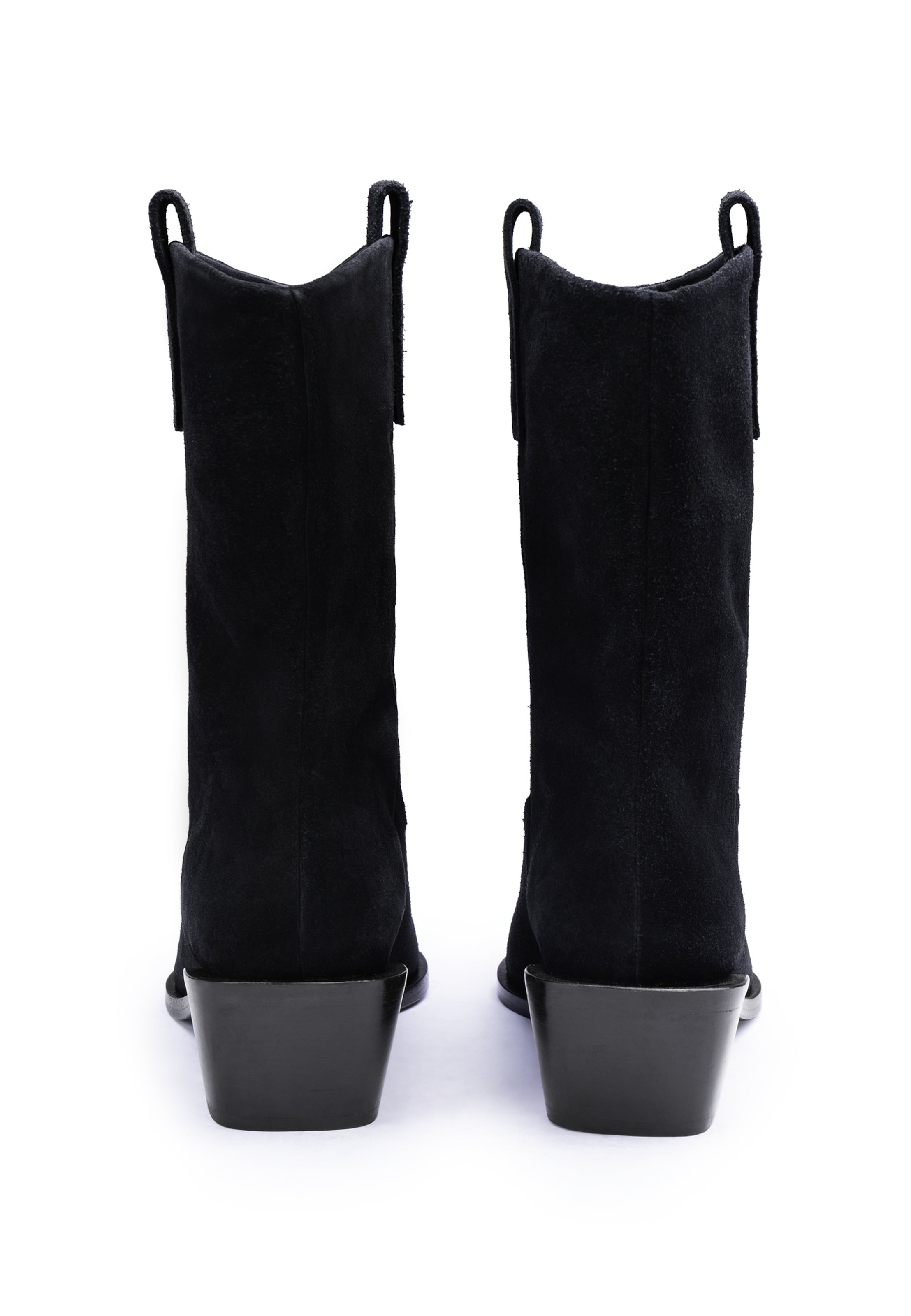 Bottes de cowboy LLOYD en noir : derrière