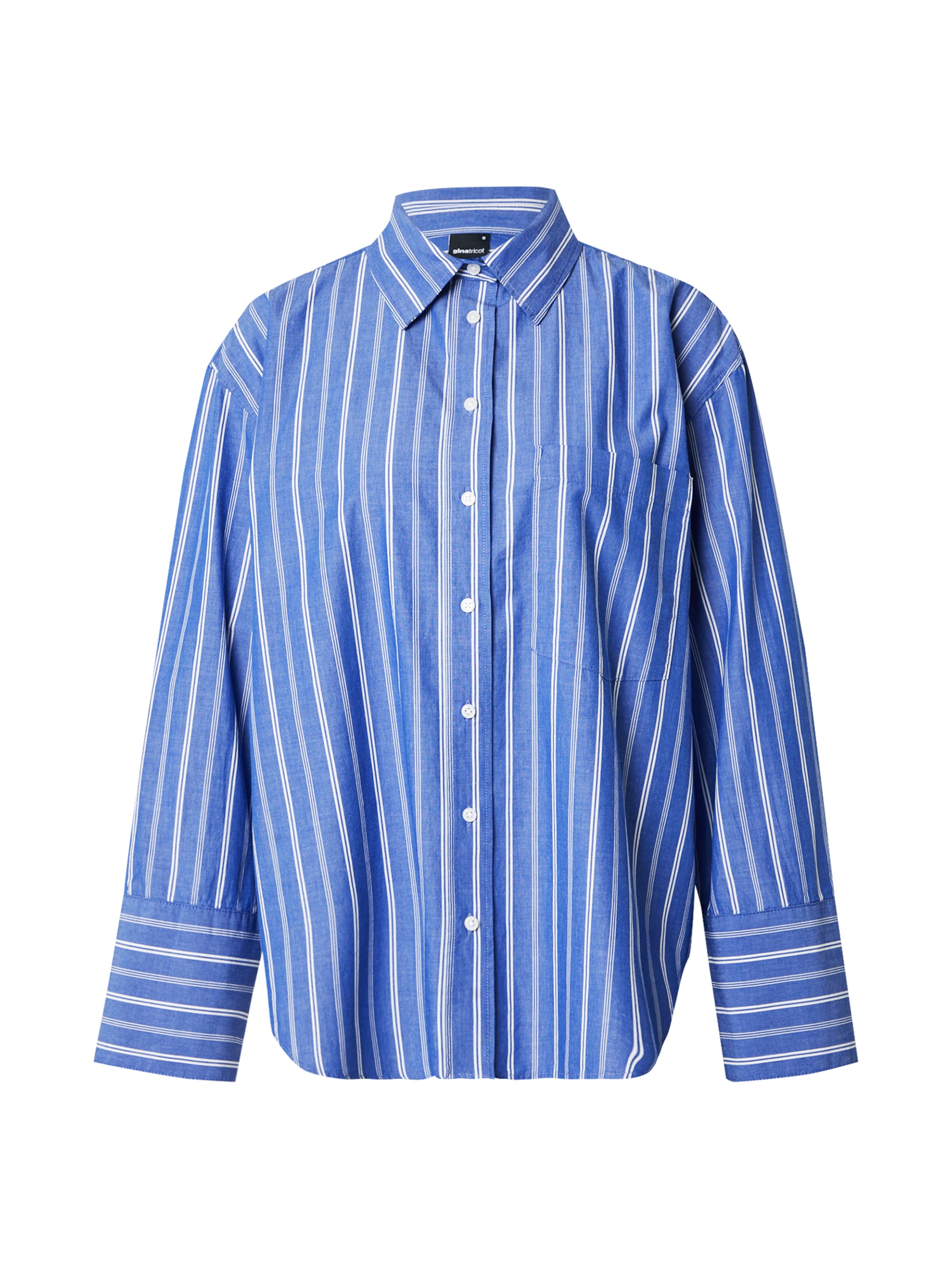 Gina Tricot Pluus, värv sinine: eest vaates