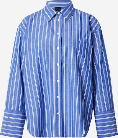 Gina Tricot Bluza u plava / bijela, Pregled proizvoda