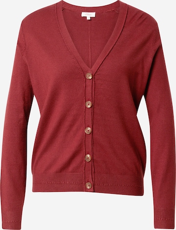 s.Oliver Knit Cardigan in Red: front