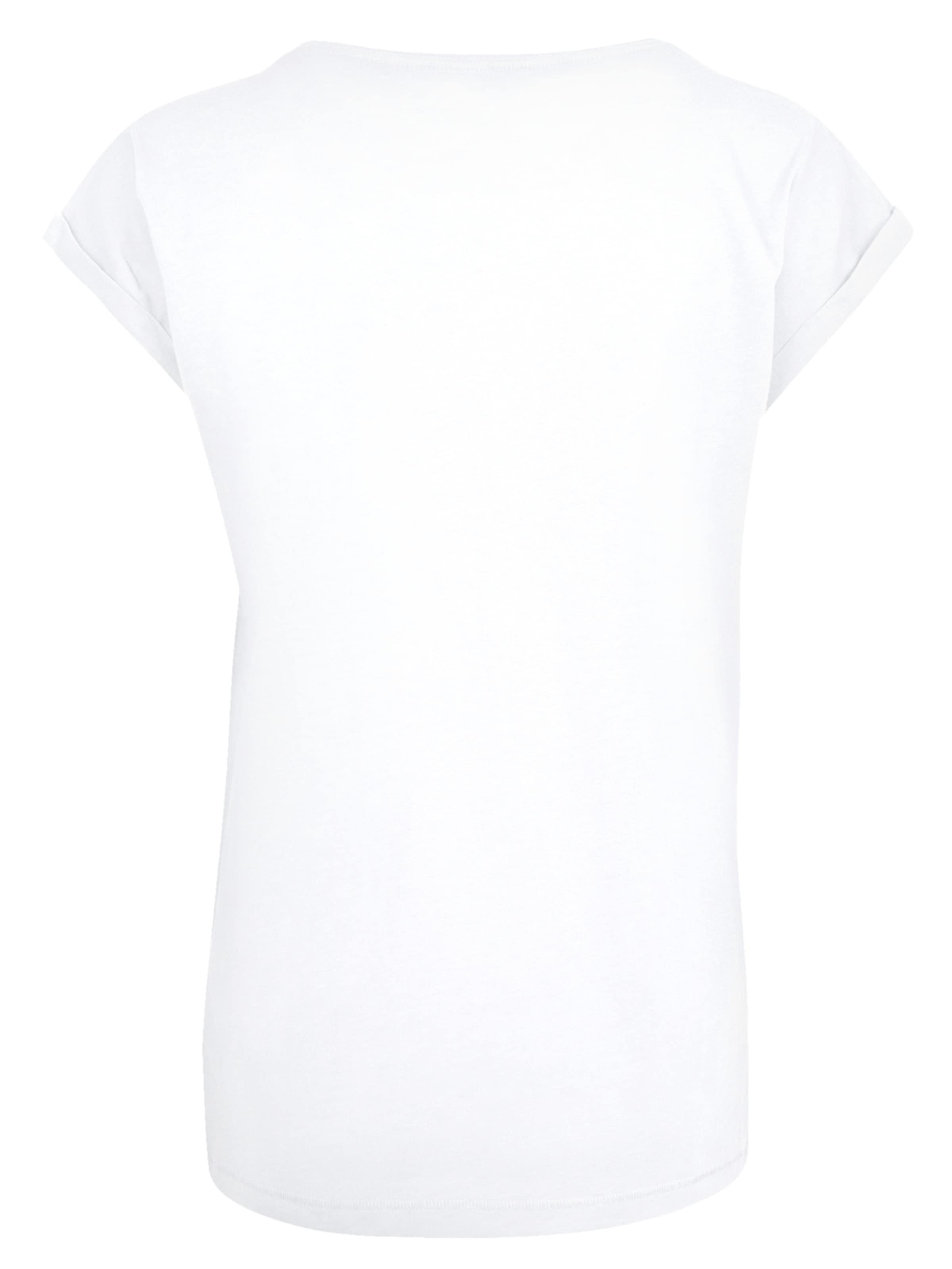 T-shirt 'Christmas ' F4NT4STIC en blanc