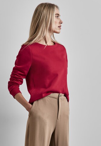 STREET ONE Sweatshirt in Rot