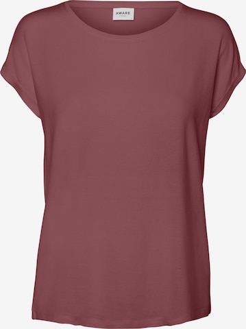 VERO MODA T-Shirt 'Ava' in Rot: front