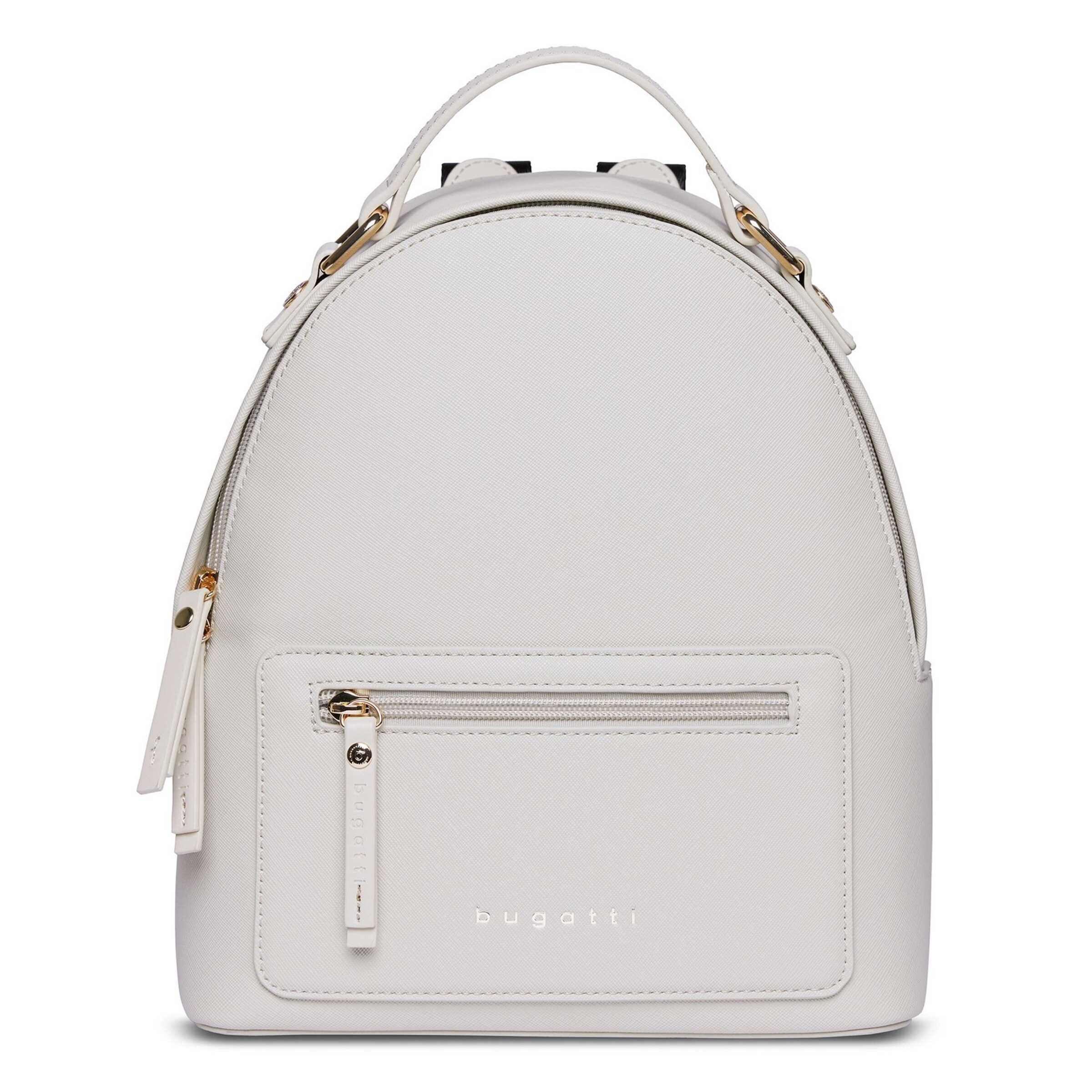 Zaino 'Ella' di bugatti in bianco: frontale