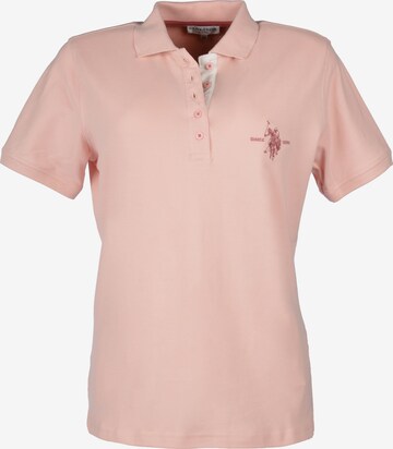 U.S. POLO ASSN. Poloshirt in Pink: predná strana