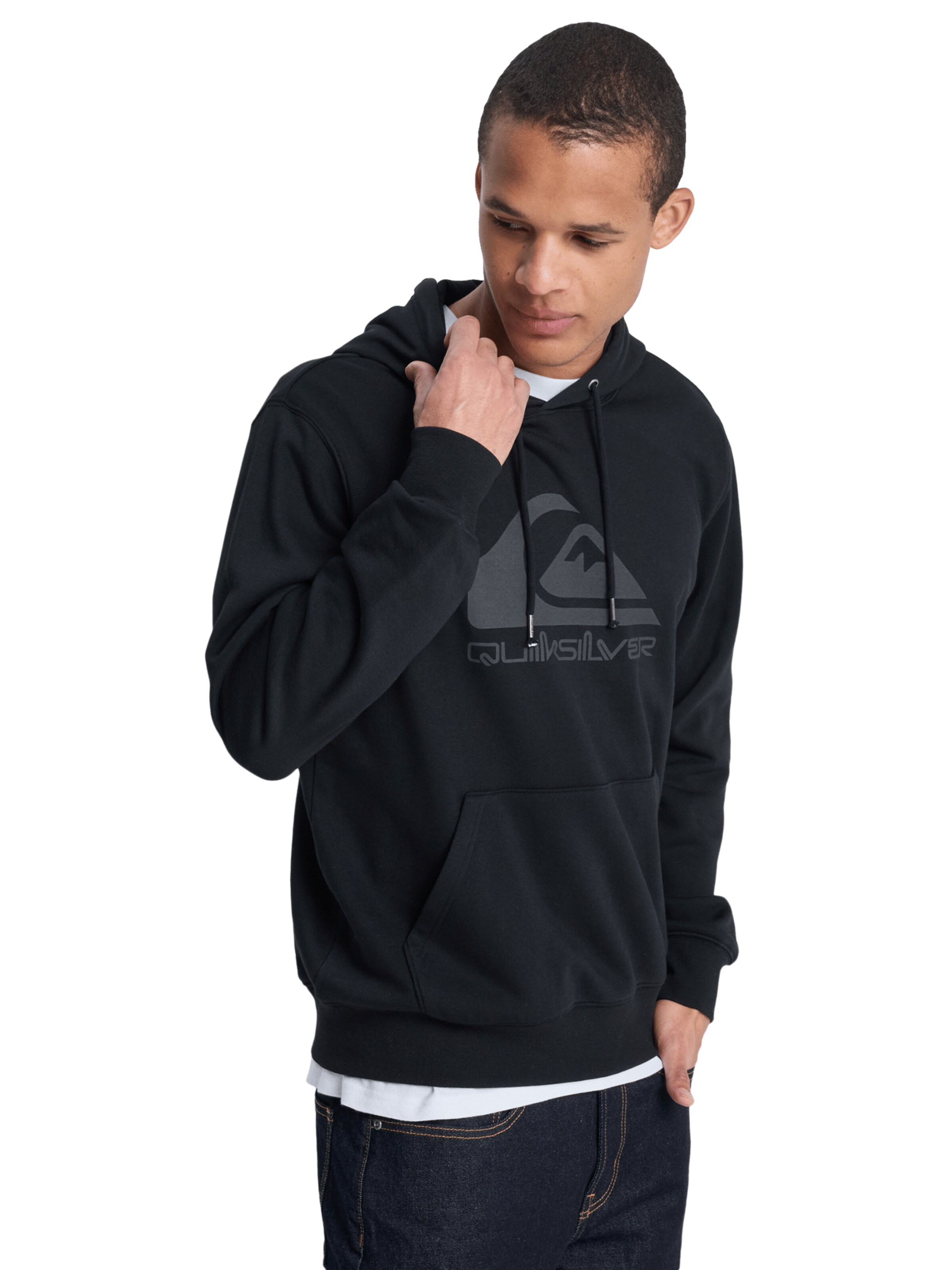 Sweat de sport QUIKSILVER en noir