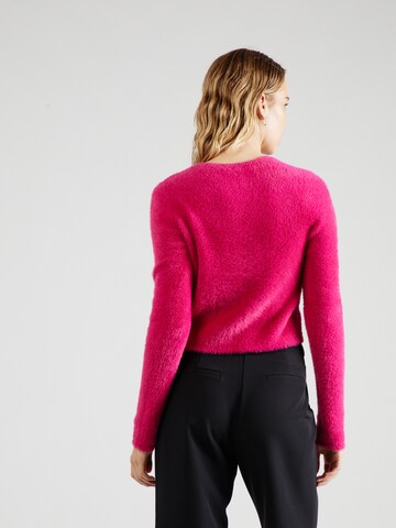HUGO Knit Cardigan 'Sribin' in Pink