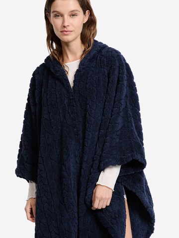 ETAM Badeponcho 'Mund' in Blau