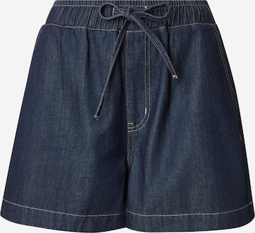 AMALY Loose fit Trousers in Blue: front