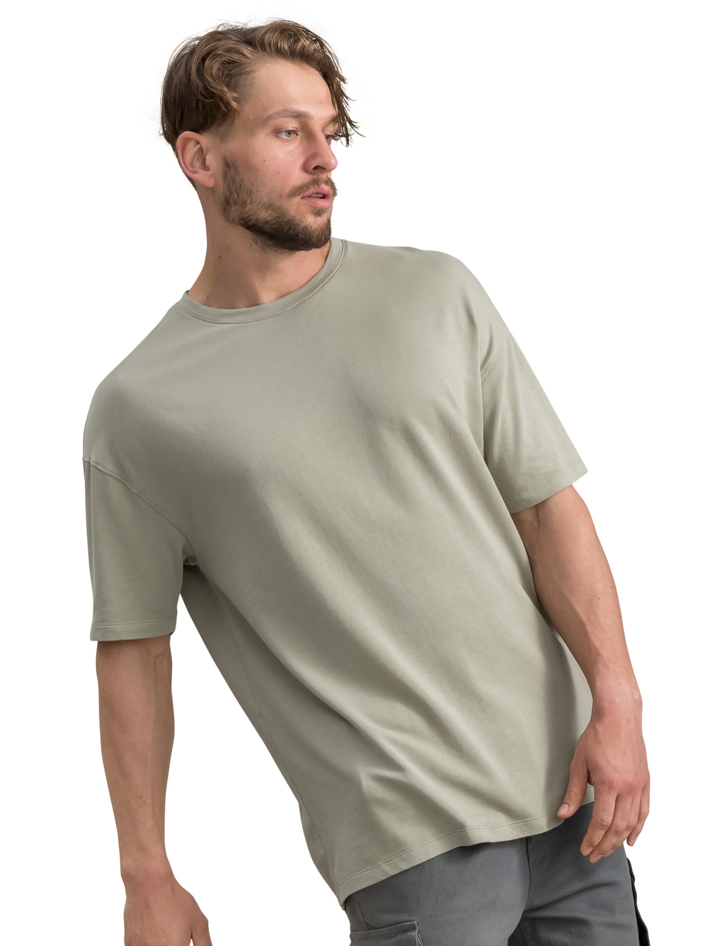 Kaft Shirt 'Raven' in Grijs