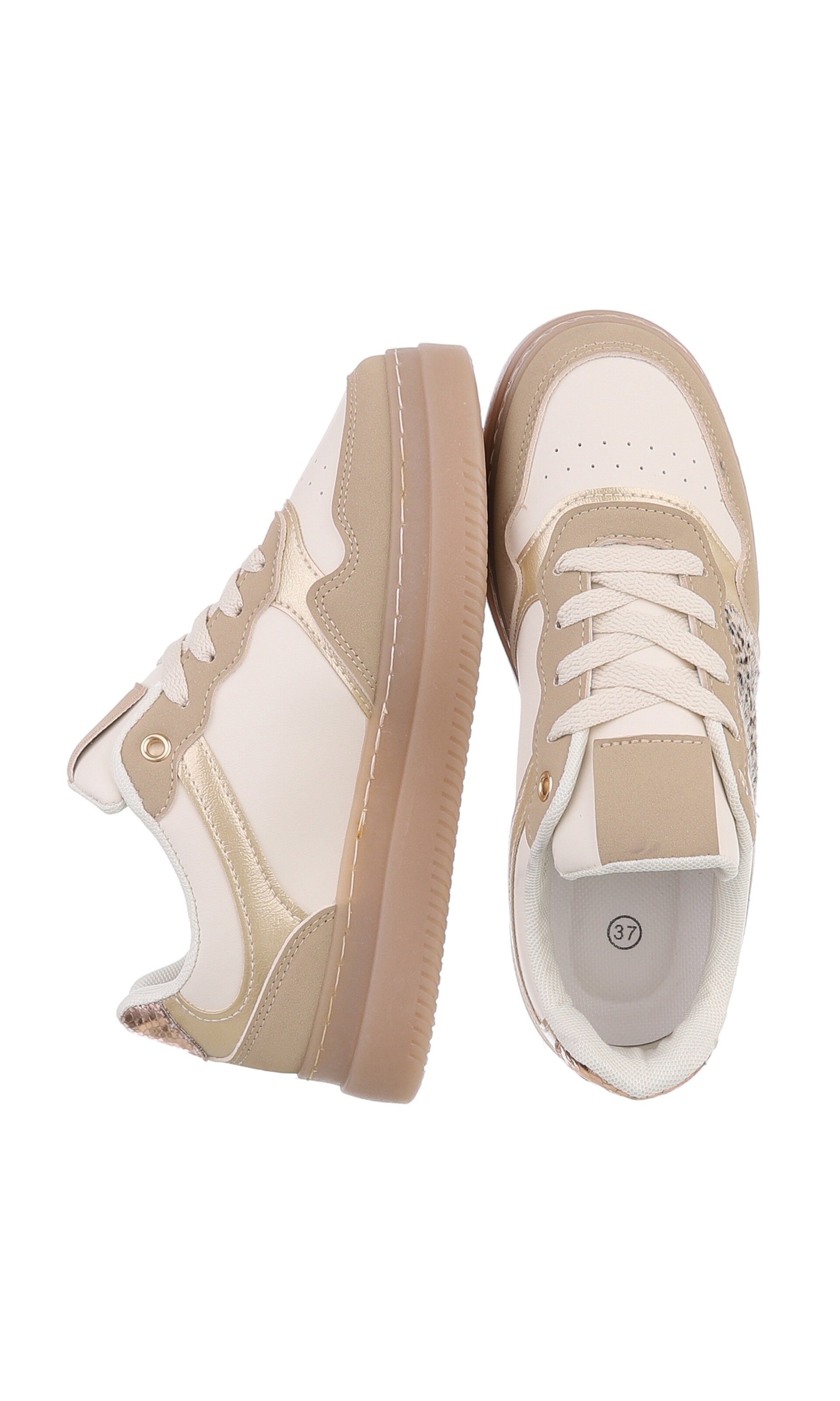 Ital-Design Sneakers in Beige