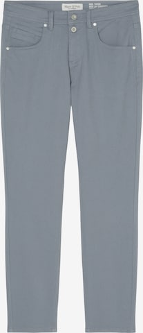 Marc O'Polo Tapered Pants 'Theda' in Blue: front