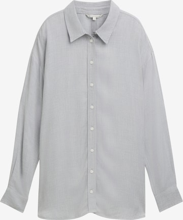 Chemisier TOM TAILOR DENIM en gris : devant
