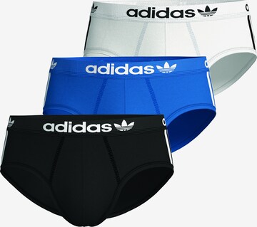 ADIDAS ORIGINALS Panty ' Comfort Flex Cotton 3 Stripes ' in Blue: front