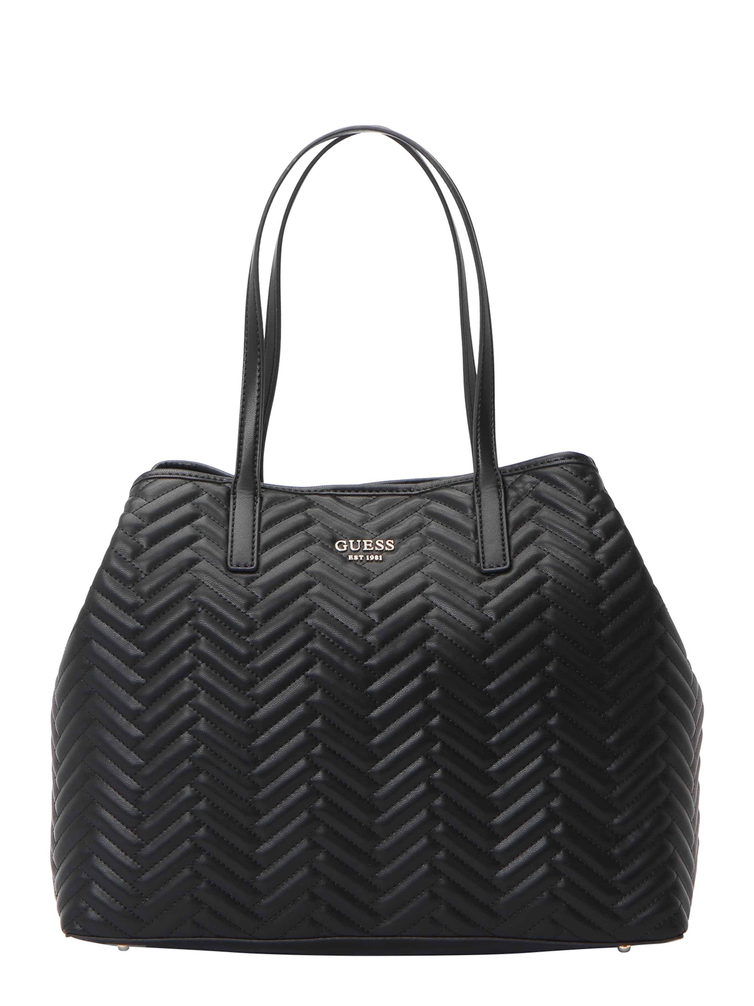 GUESS "Чанта тип ""Shopper""" 'Vikky II' в черно: отпред