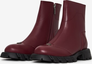 CESARE GASPARI Ankle Boots in Rot