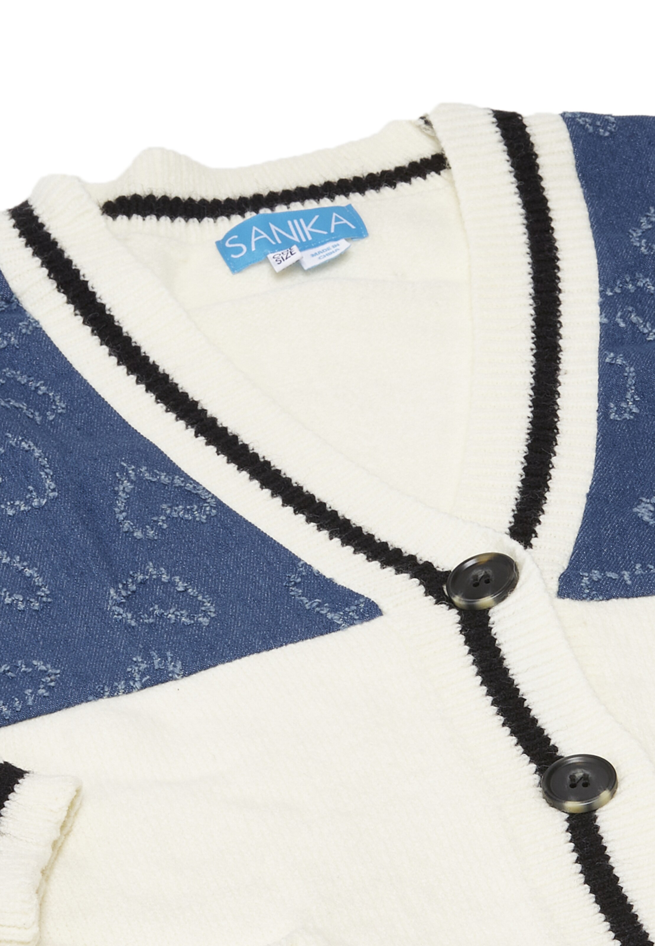 SANIKA Cardigan i beige