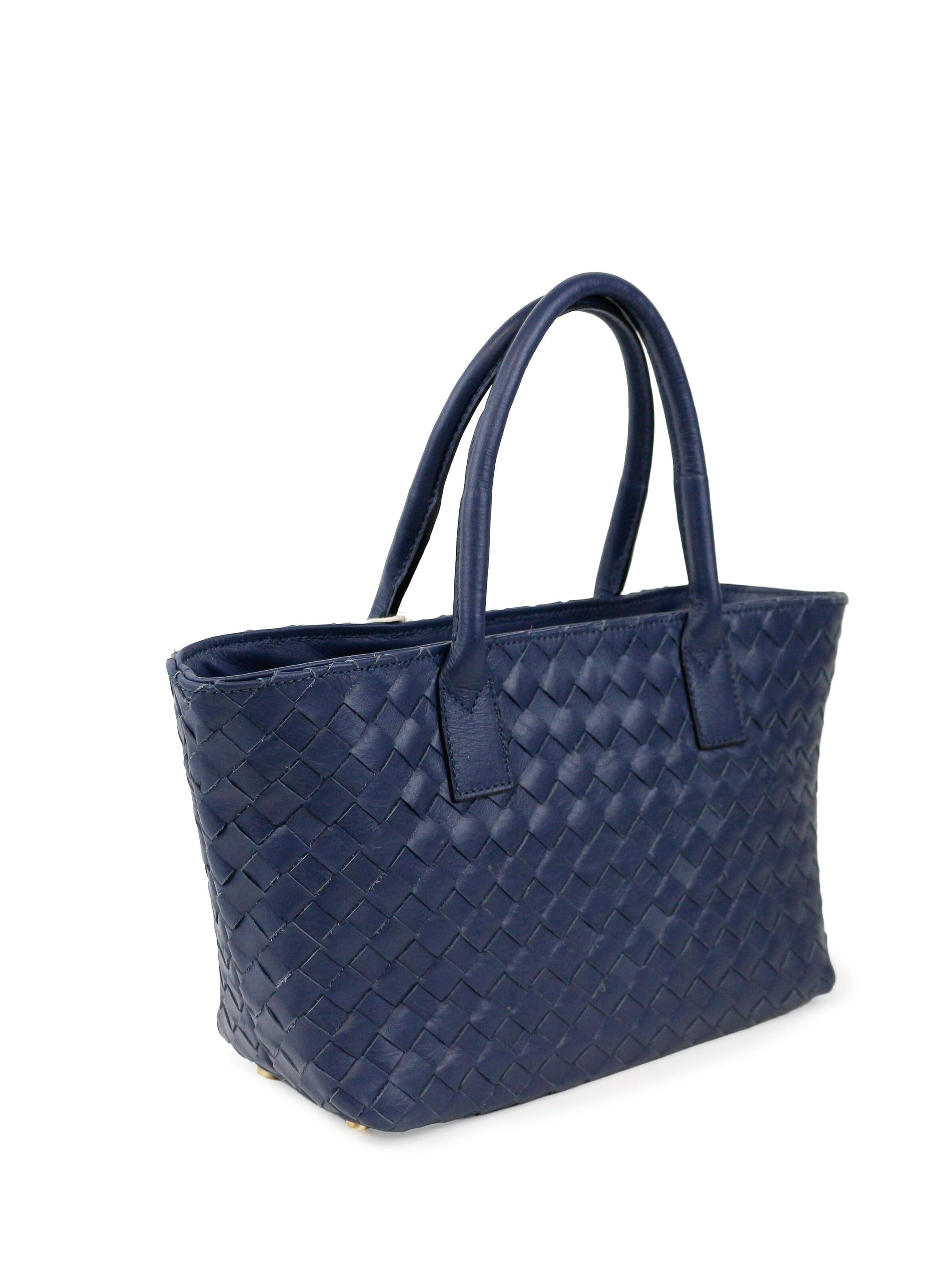 Sacs à main 'L'intrecciata' SARA BY JG en bleu