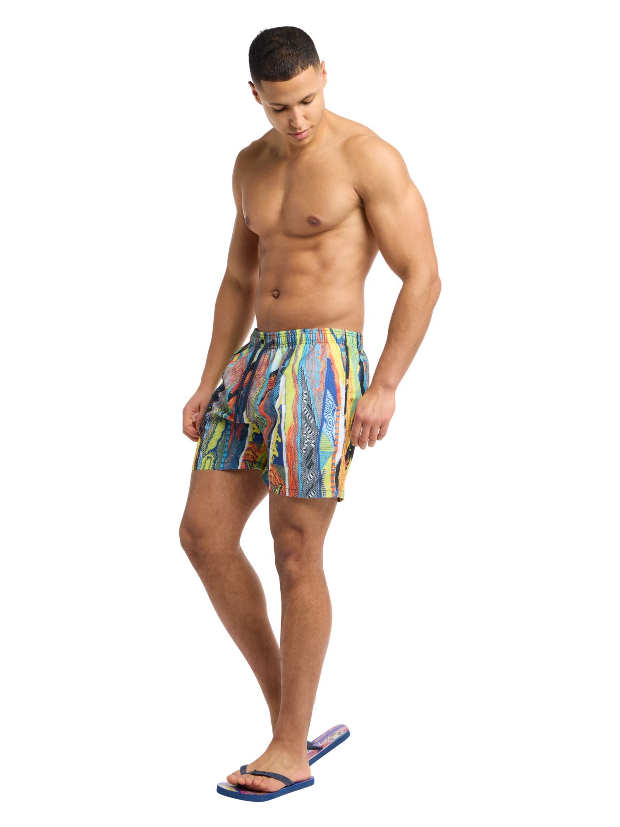 Carlo Colucci Regular Zwemshorts 'Ehart' in Gemengde kleuren