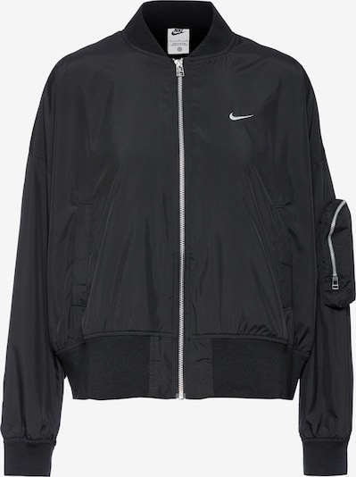 Nike Sportswear Jacke 'Essential' in schwarz / weiß, Produktansicht