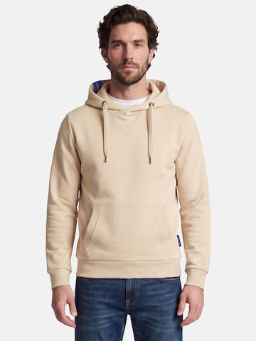 salzhaut Sweatshirt 'Heff' in Beige: front