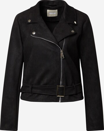 Amber & June Between-season jacket in Black: front