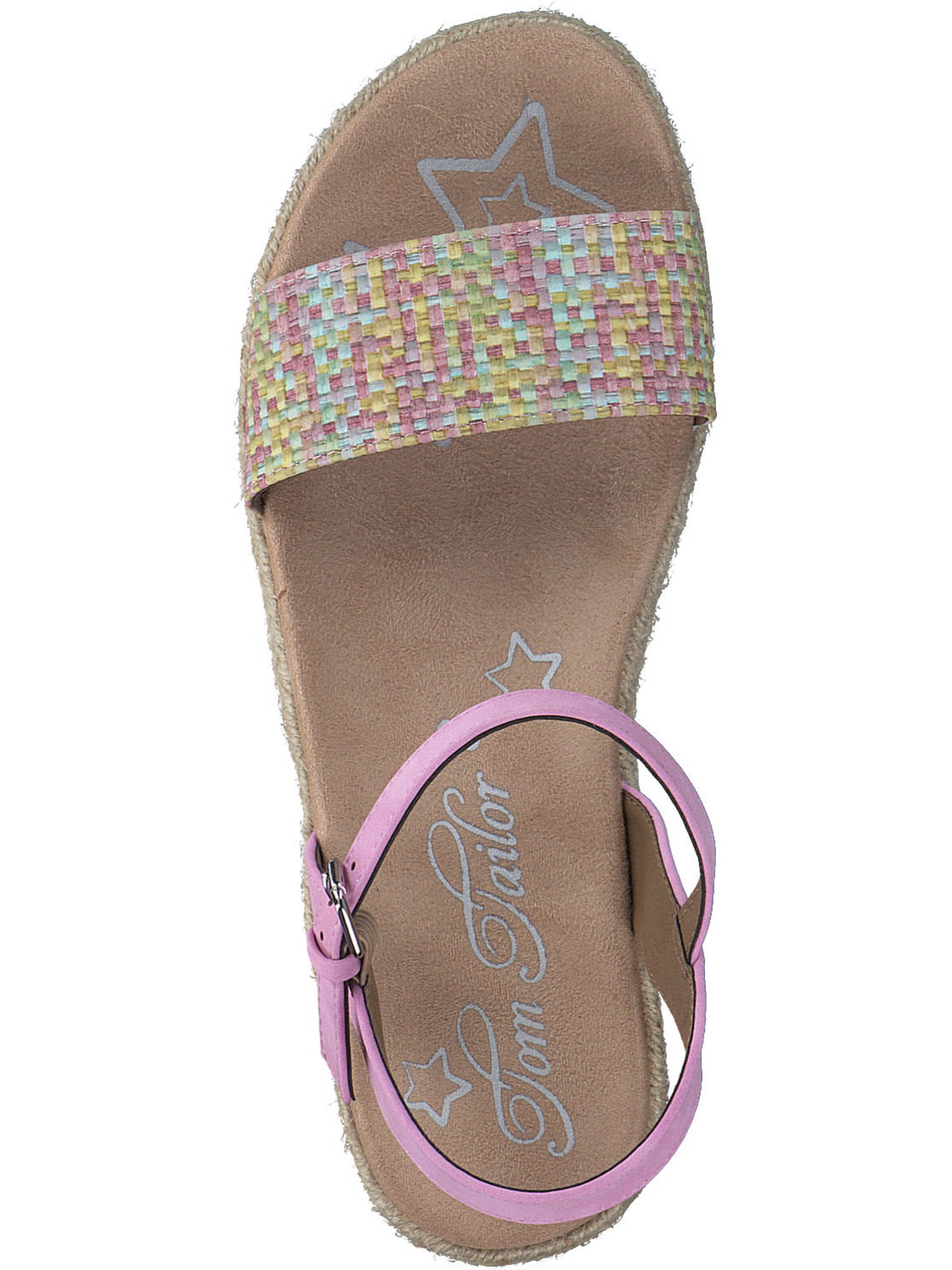 TOM TAILOR Sandals in Pink