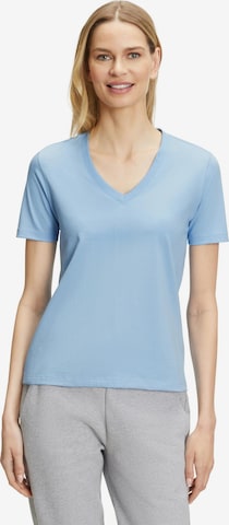FALKE Shirt 'Essential Cotton' in Blau: Vorderseite