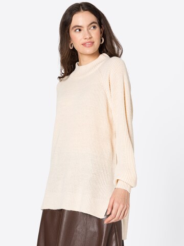 ICHI Sweater 'MARAT' in Yellow: front