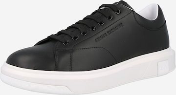 ARMANI EXCHANGE Sneakers laag in Zwart: voorkant