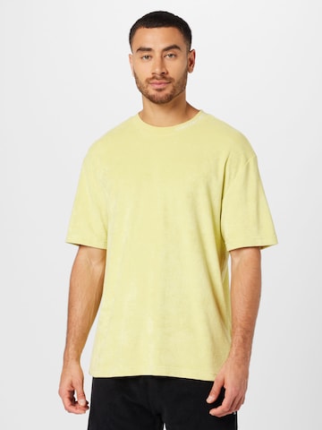 T-Shirt Calvin Klein Jeans en jaune : devant