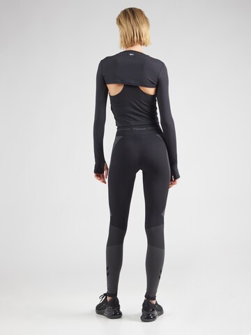 Skinny Pantalon de sport 'Unity' Hummel en noir