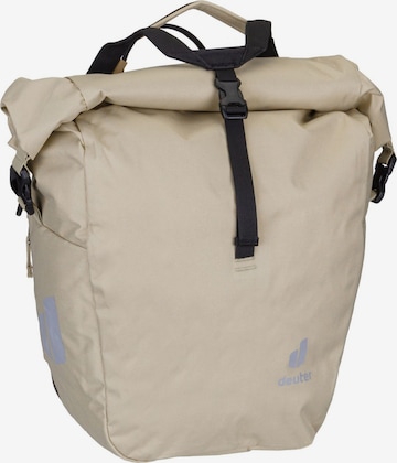 DEUTER Fahrradtasche ' Valbona 20+5 ' in Beige: Vorderseite