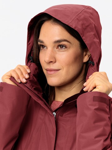 VAUDE Outdoor Jacket 'Rosemoor' in Red