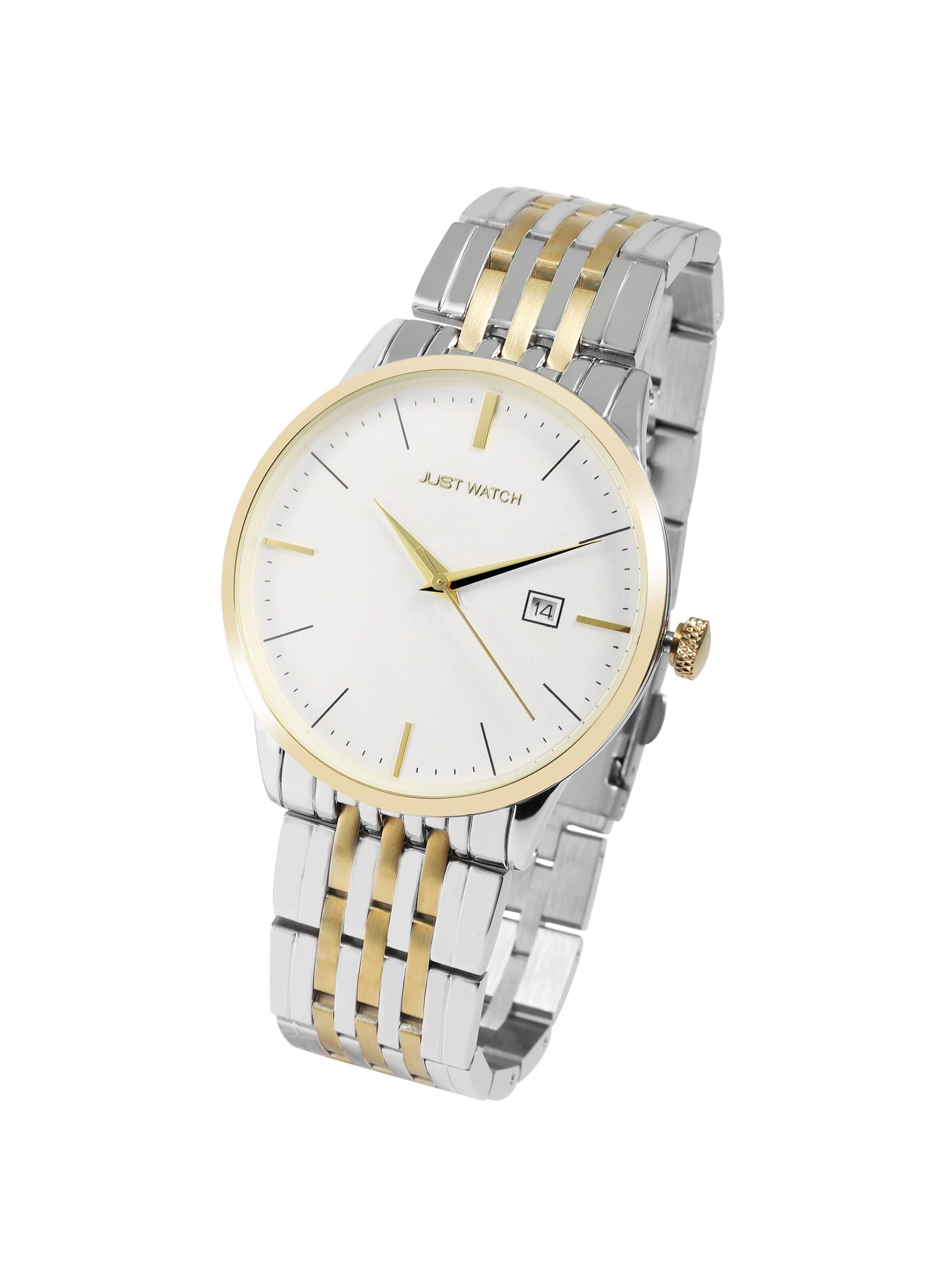 Just Watch Analog Watch 'Elia, Datumsanzeige' in Mixed colors: front