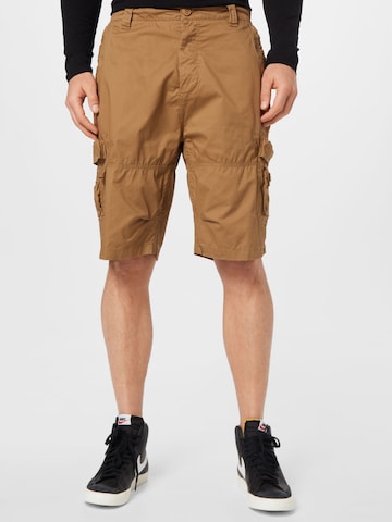 Loosefit Pantaloni cargo di Brandit in beige: frontale