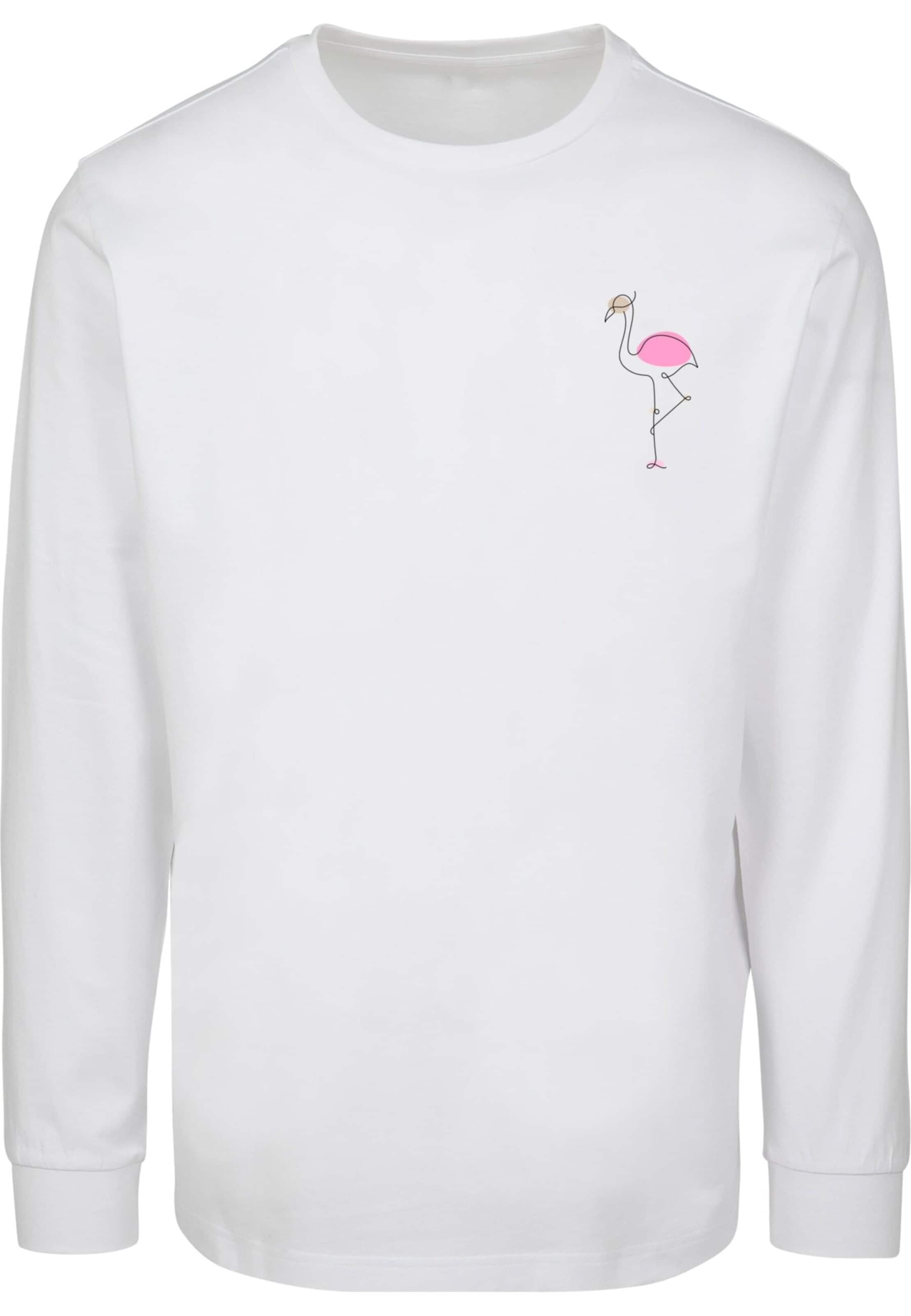 Merchcode Shirt in Wit: voorkant