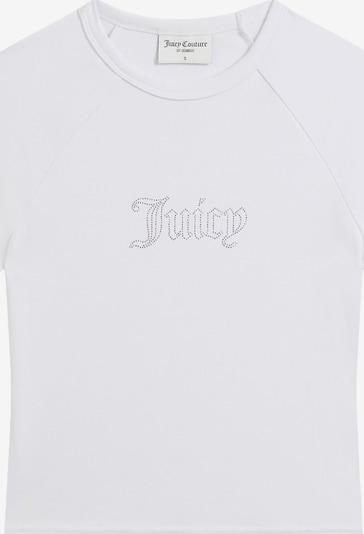 Juicy Couture T-Shirt in silber / weiß, Produktansicht