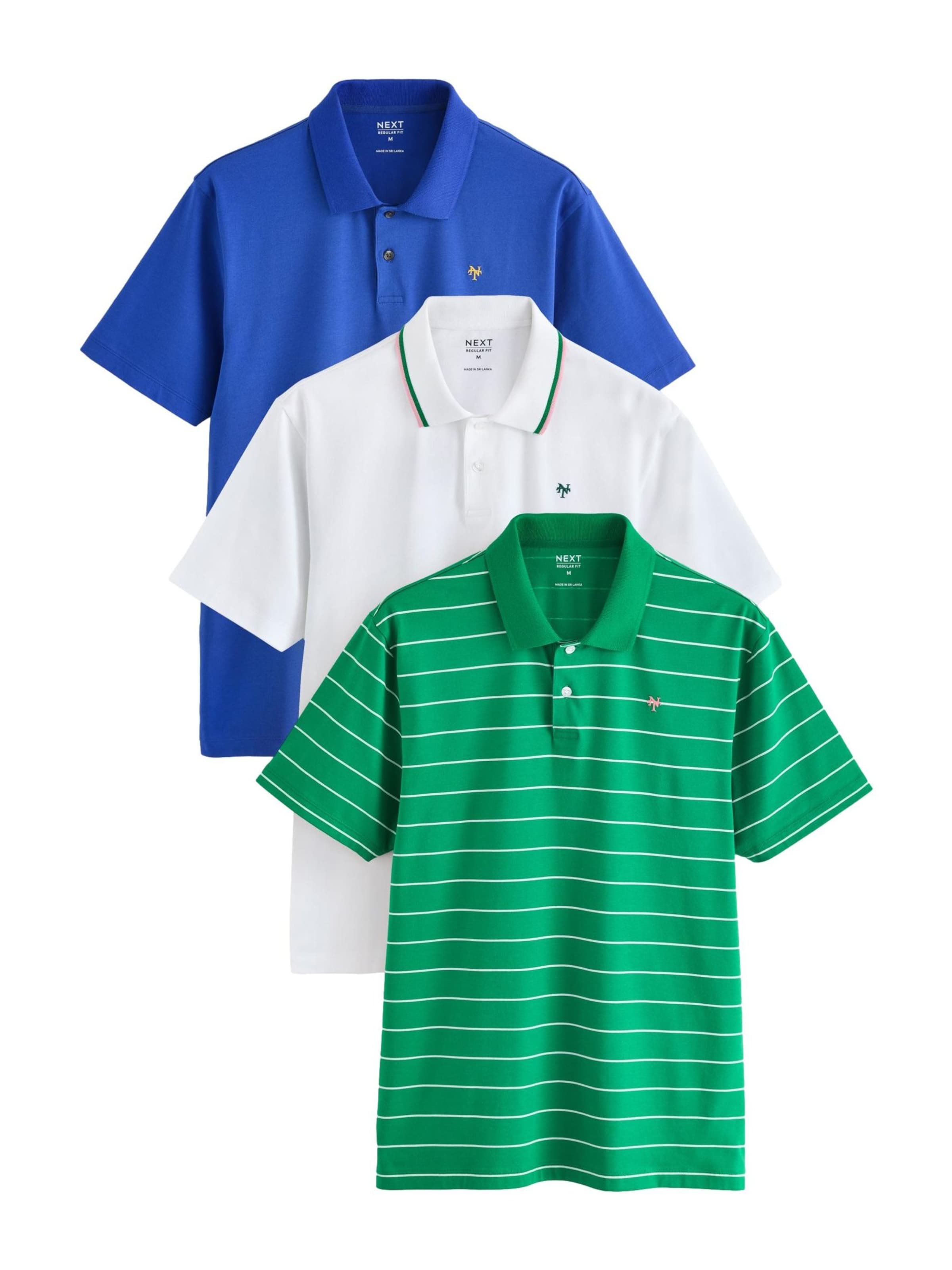 Next - Camiseta en azul: frente