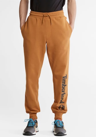 TIMBERLAND Loose fit Pants in Orange: front