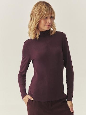 TATUUM Damenbluse Strickware GREENWICH in Rot: Vorderseite